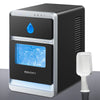 EUHOMY Luna Pro LunaArc Portable Crystal Crescent Ice Maker Countertop – Melts 30 Mins Lower, Rapid Ice Making in 12 Mins, Real-Time Status Visibility