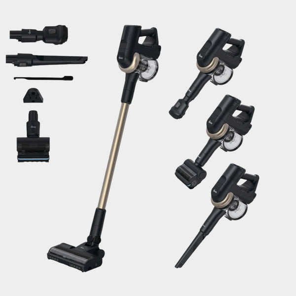 Cordless Vacuum Cleaner with 3x Power & Anti Hair Wrap, Gold - HF4 PLUS