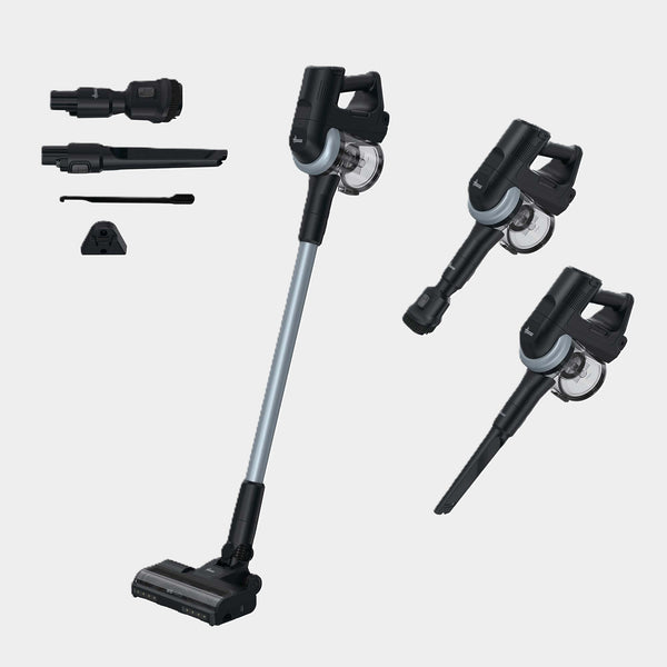 Cordless Vacuum Cleaner with 3x Power & Anti Hair Wrap, Grey - HF4 PLUS