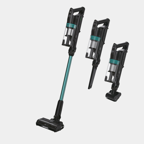 Cordless Vacuum Cleaner with Anti Hair Wrap, Turquoise - HF1+ Pet